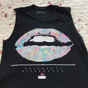 Cut off tank top